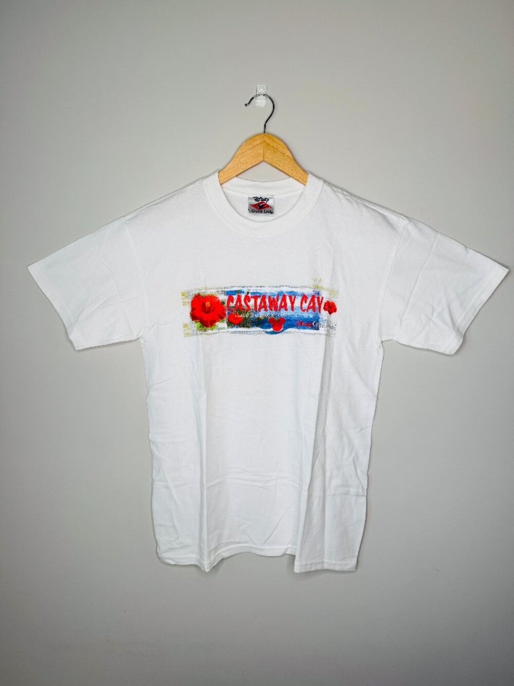 Disney Cruise Line White Short Sleeve Tshirt Unisex L Front and Back Graphic Cas